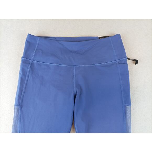 Victoria's Secret Sport Womens High Waisted Leggings Sz L Long Periwinkle Blue - Picture 4 of 11